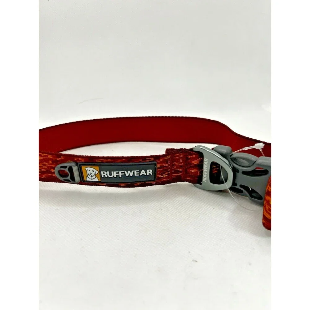Ruffwear  dog collar Flat Out Orange L 20-26
